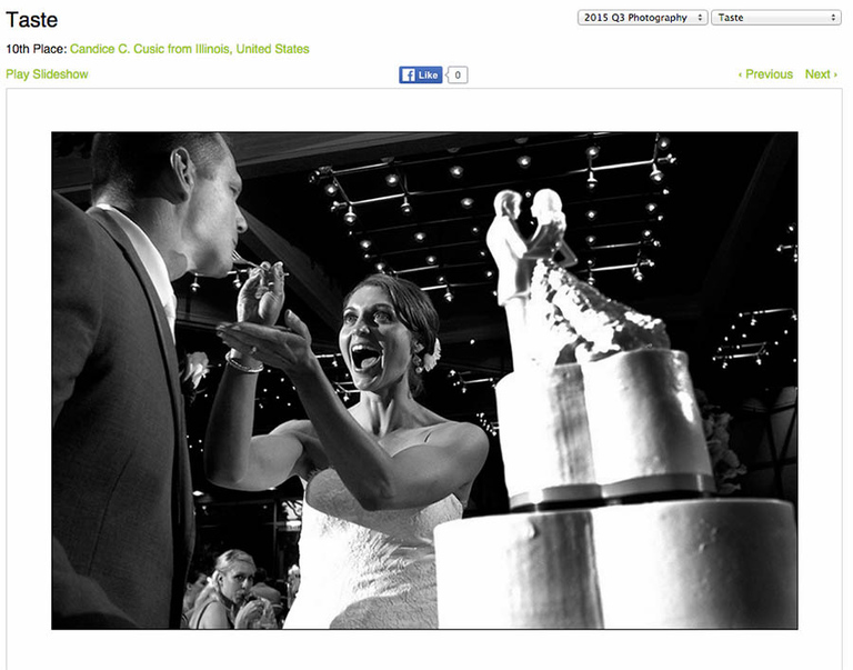 Internationally award-winning Chicago wedding photography by Candice C. Cusic