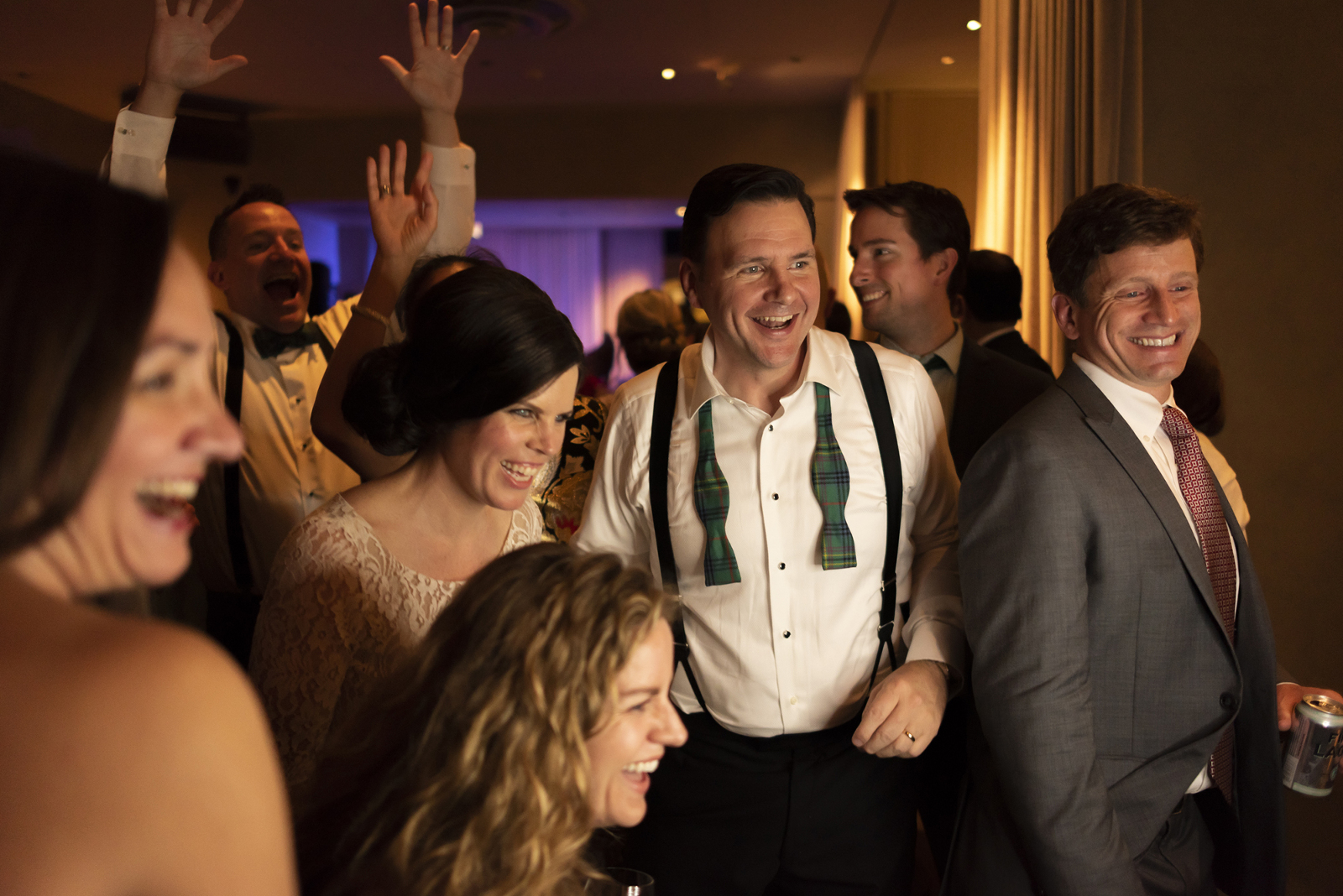 downtown chicago wedding reception photographed by Candice C. Cusic Photography
